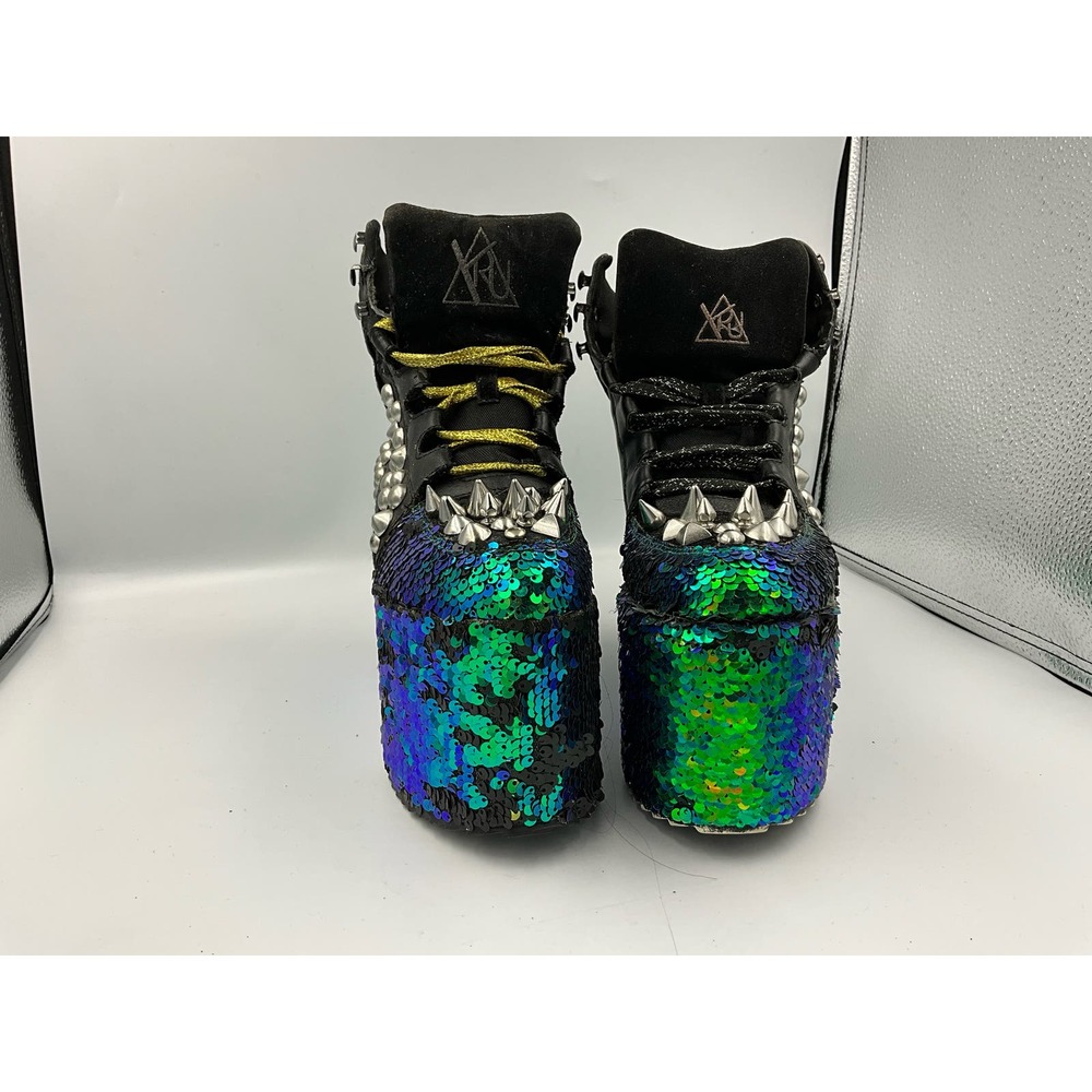 Electrify Your Step with YRU-125 Rave Boots Size 6#